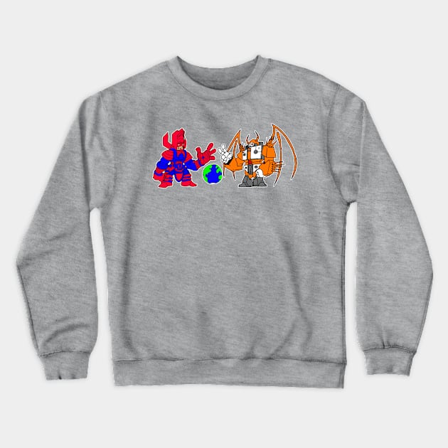 Paper, Rock, Scissors for it Crewneck Sweatshirt by crowjandesigns